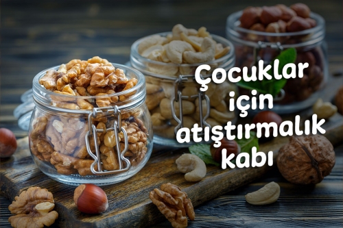 Çocuklar için atıştırmalık kabı